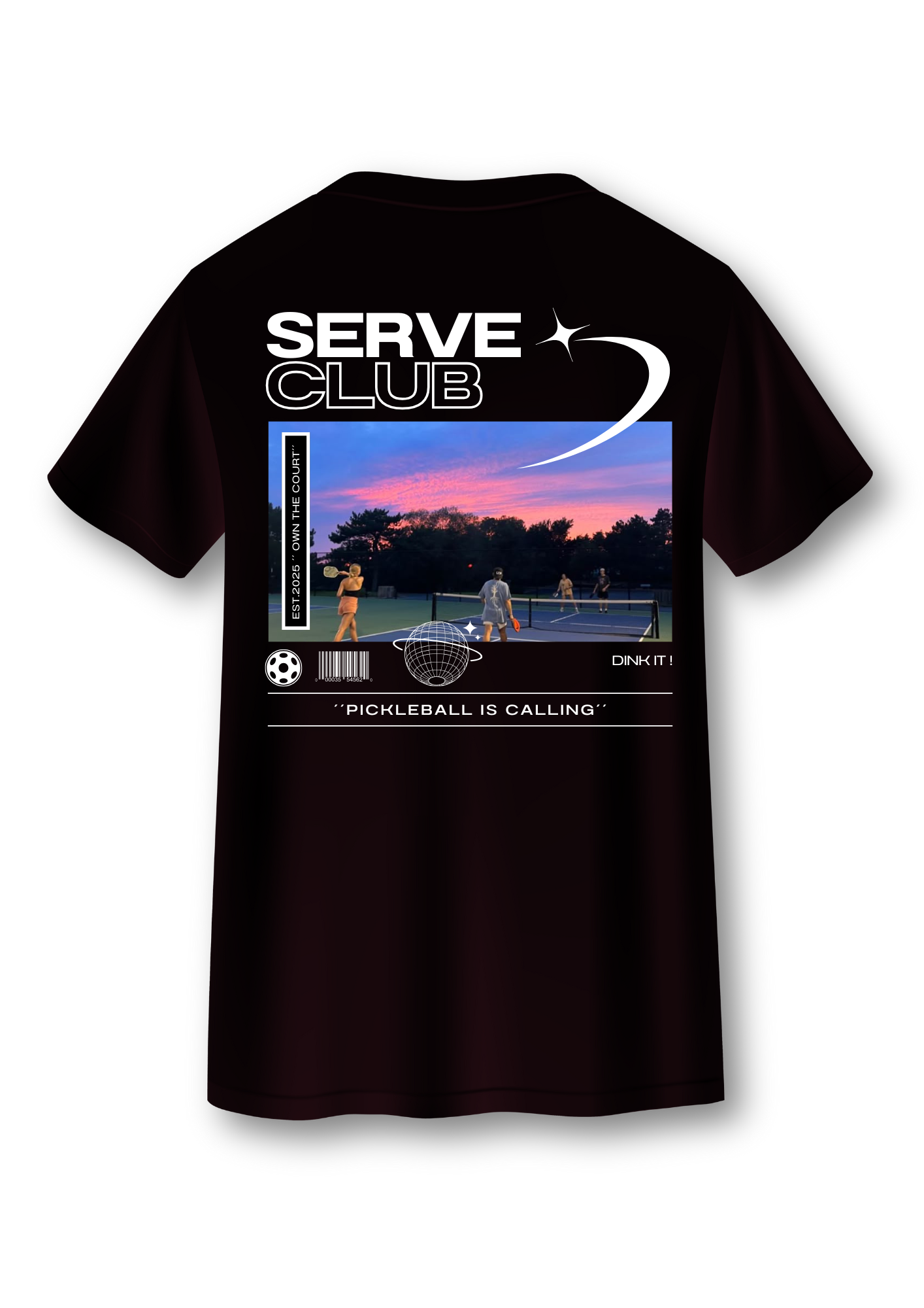 Serve Club Graphic Tee