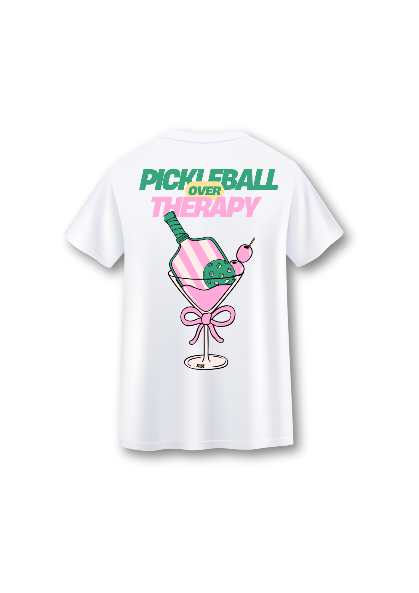 Pickleball over Therapy Graphic Tee