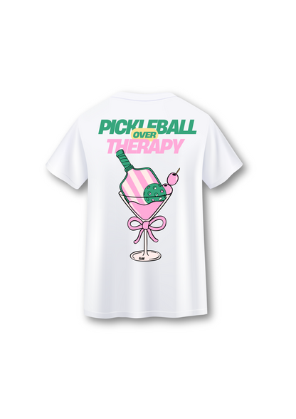 Pickleball over Therapy Graphic Tee