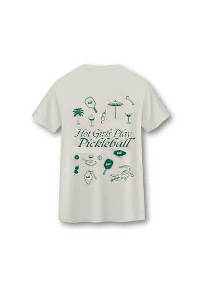 Hot Girls Play Pickleball Graphic Tee